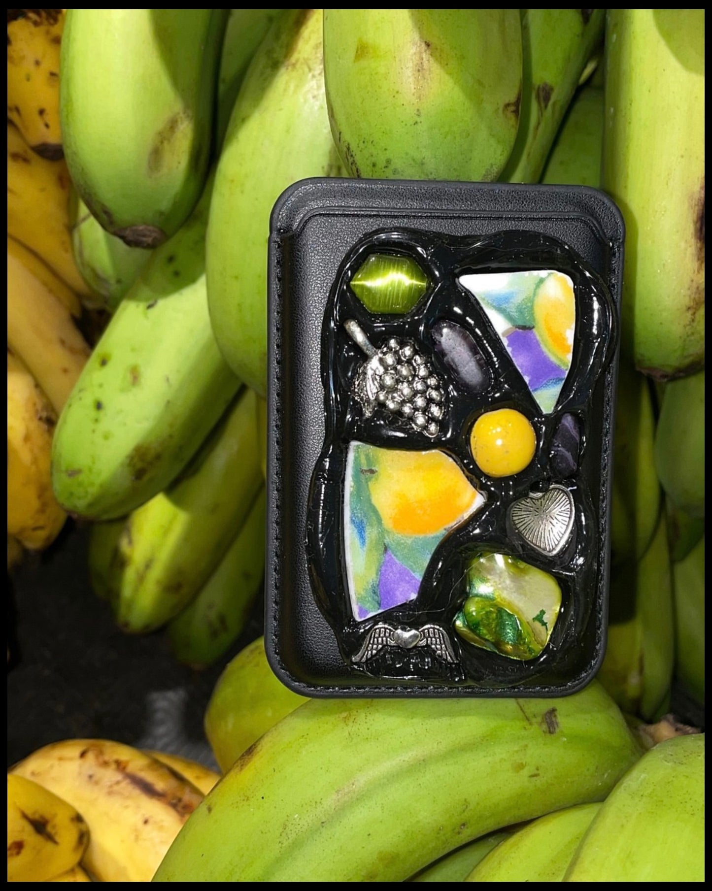 Paraiso Card Holder * Ceramicá Black