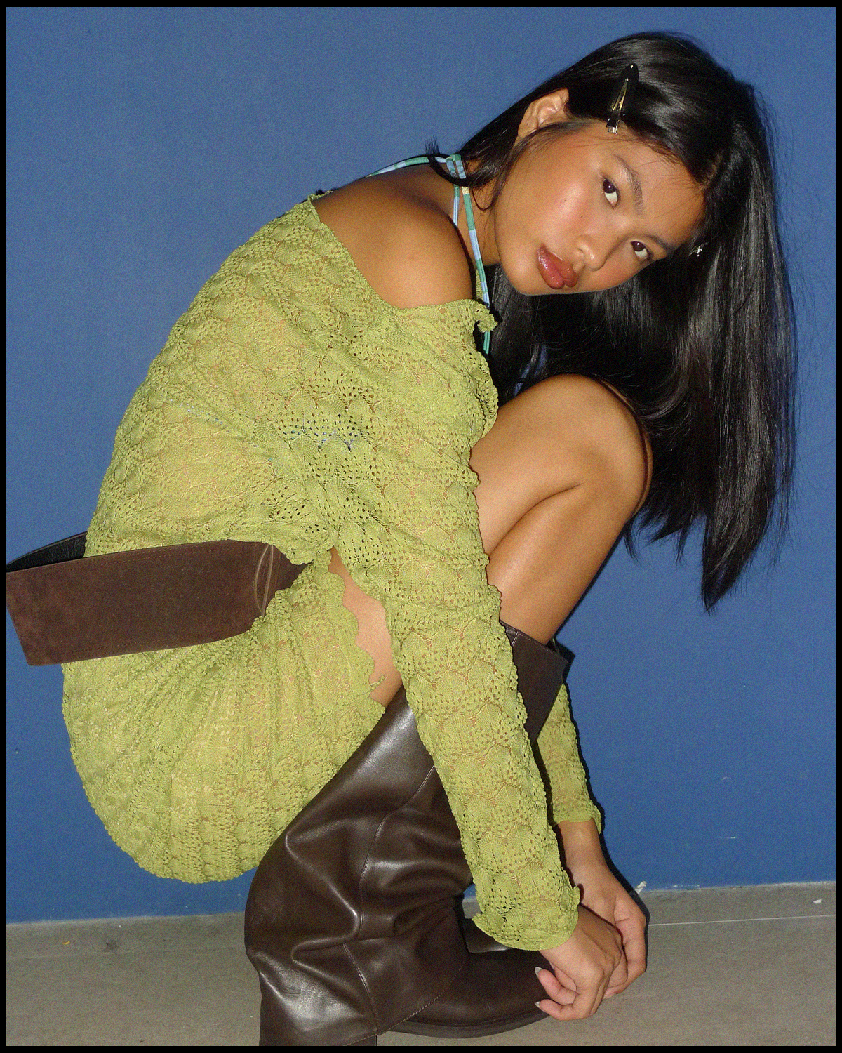 Siesta Mini Dress in Gourd*