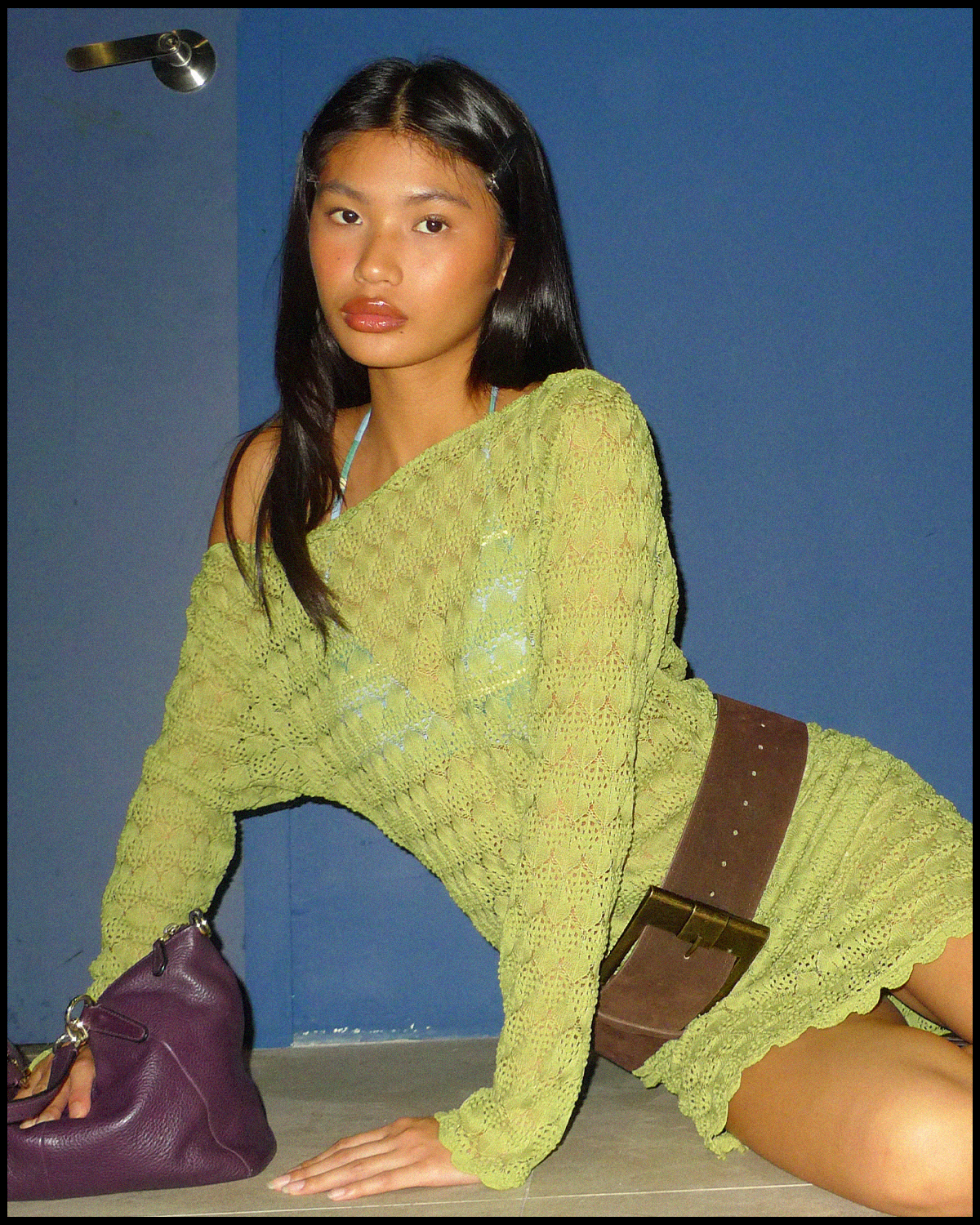 Siesta Mini Dress in Gourd*