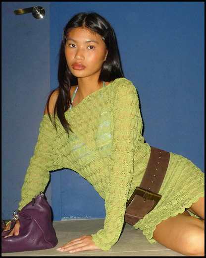 Siesta Mini Dress in Gourd*