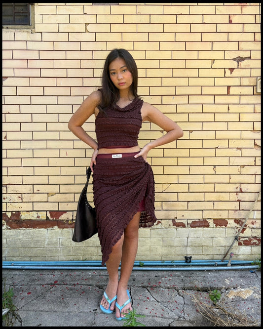 Pasyal Skirt in Truffle*
